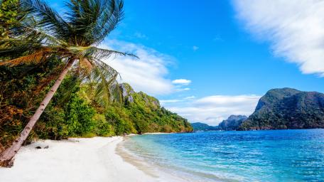 Philippines tropical beach wallpaper