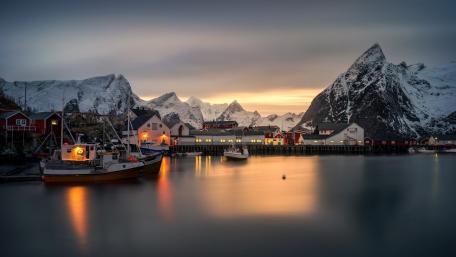 Hamnoy wallpaper