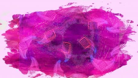 Vibrant Violet Abstract Art for Modern Spaces wallpaper