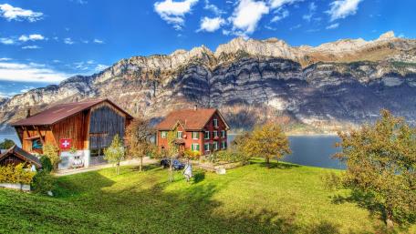 Lake Walensee wallpaper