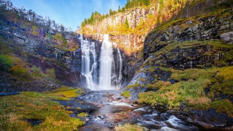 Skjervefossen wallpaper