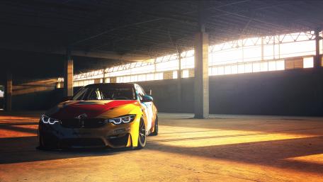 BMW M4 GT4 wallpaper