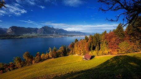 Fall landscape wallpaper