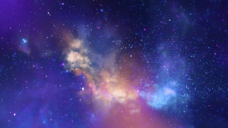 Cosmic Dreams in Vibrant Nebula Colors wallpaper