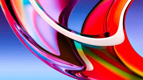 Colorful Waves of Abstract Art in 8K wallpaper