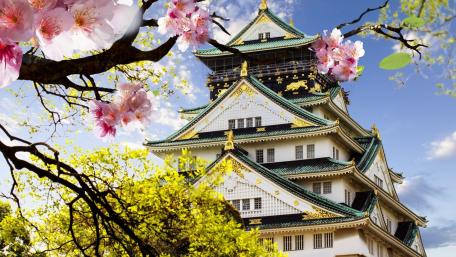 Osaka Castle wallpaper