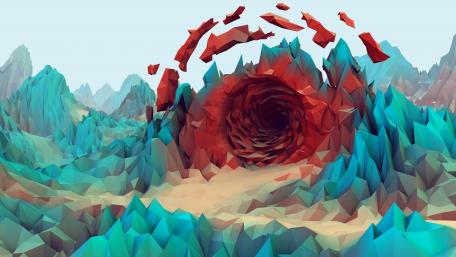 The magic cave wallpaper