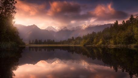 Lake Matheson wallpaper