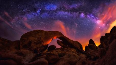 Arch Rock Nature Trail (Joshua Tree National Park) wallpaper