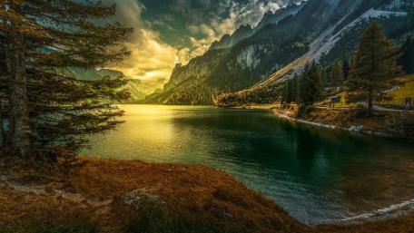 Vorderer Gosausee wallpaper