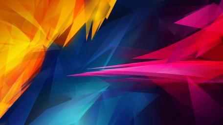 Vibrant Abstract Spikes wallpaper wallpaper