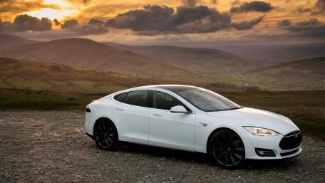 Tesla Model S P85 wallpaper