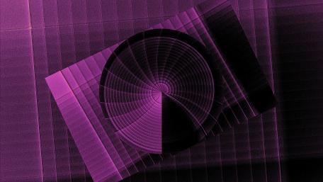 Purple Circular Patterns in Abstract Design wallpaper