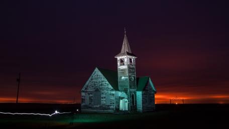 Abandoned church wallpaper