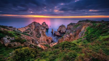 Ponta da Piedade (Portugal) wallpaper