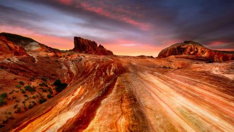 Nevada desert wallpaper