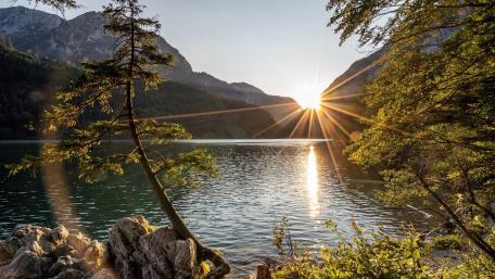 Leopoldsteinersee wallpaper