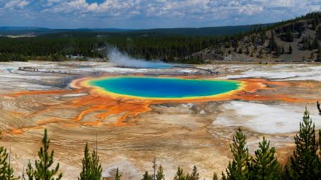 Grand Prismatic Spring, Yellowstone wallpaper