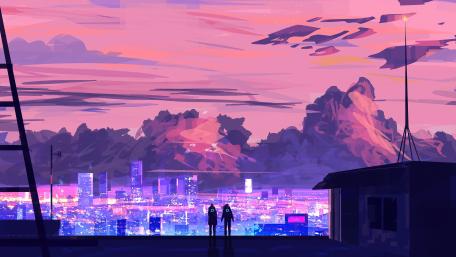 City Retina wallpaper
