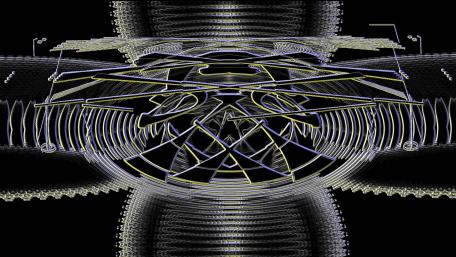 Dynamic Lines and Waves Artistry wallpaper