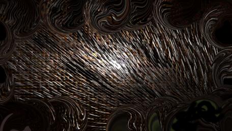 Dynamic Waves of Light in Dark Tones wallpaper