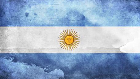 Flag Argentina wallpaper