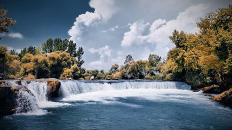 Big waterfall wallpaper