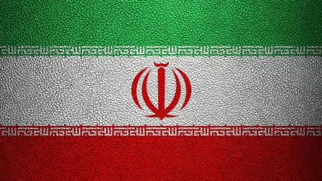 Iran Flag Textured Abstract Art wallpaper