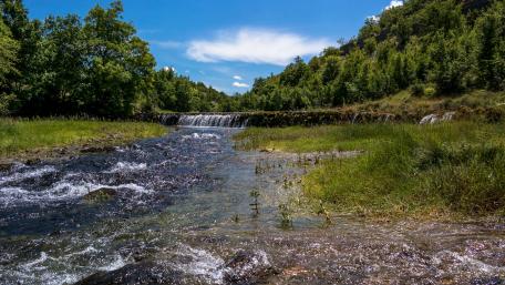 Stream in Serbia wallpaper