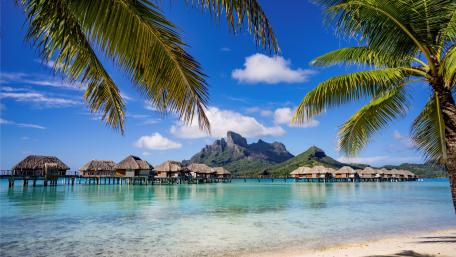 Mount Otemanu, Bora Bora wallpaper