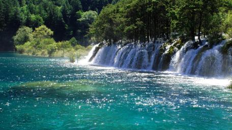 Jiuzhaigou national park wallpaper