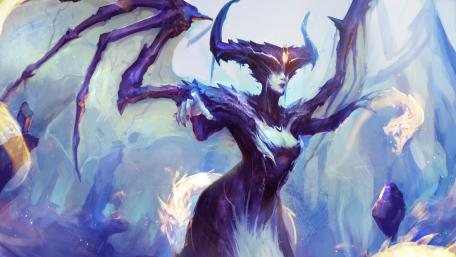 Dark Enchantment in a Mystical Realm wallpaper