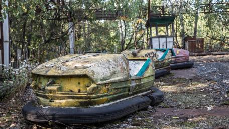 Pripyat amusement park wallpaper