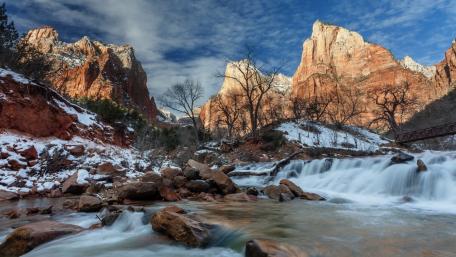 Virgin River, Zion National Park wallpaper