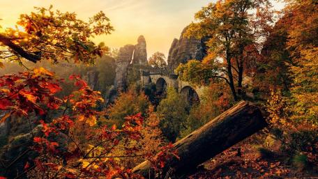 Saxon Switzerland National Park wallpaper