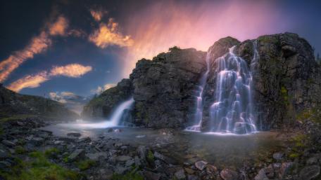 Storulfossen, Rondane National Park wallpaper