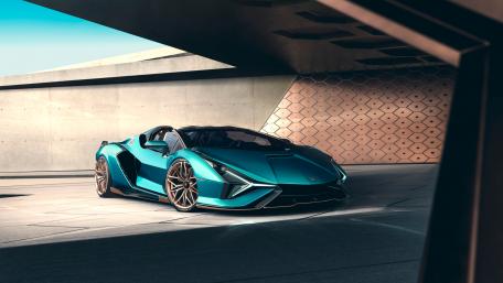 Lamborghini Sián Roadster wallpaper