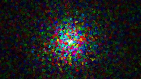 Vibrant Colorful Mosaic Abstract Wallpaper wallpaper