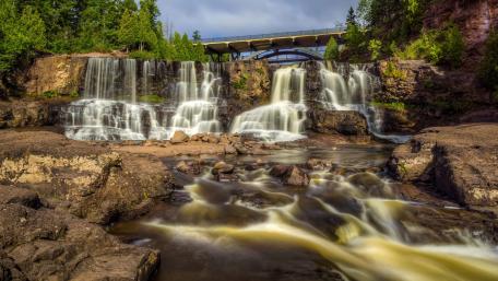 Gooseberry Falls State Park wallpaper
