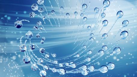 Fluid Blue Dreamscape for Modern Spaces wallpaper