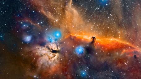Cosmic Beauty of the Horsehead Nebula wallpaper