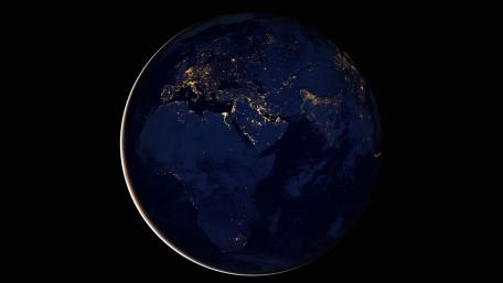 Majestic View of Earth from Space wallpaper