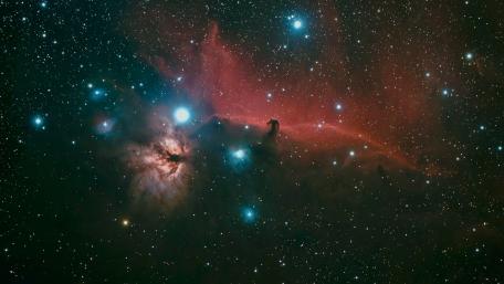 Majestic Horsehead Nebula in Orion's Constellation wallpaper