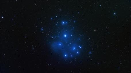 Stunning Pleiades Star Cluster Wallpaper wallpaper