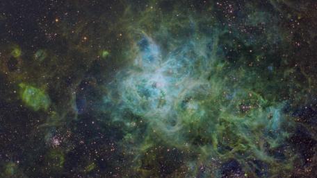 Tarantula Nebula in Cosmic Beauty wallpaper