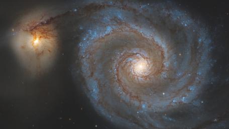 Whirlpool Galaxy wallpaper