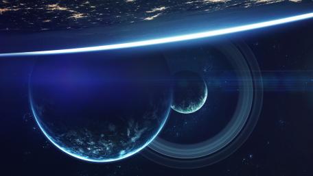 Planetary Alignment in Stunning 5K wallpaper