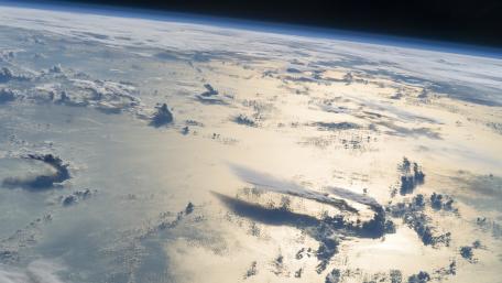 Majestic View of Earth from Space wallpaper