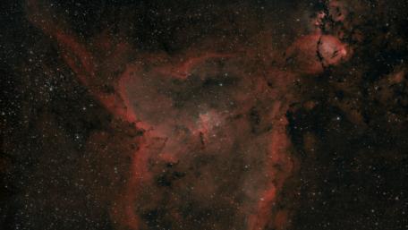 Celestial Symphony of a Nebula Glow wallpaper