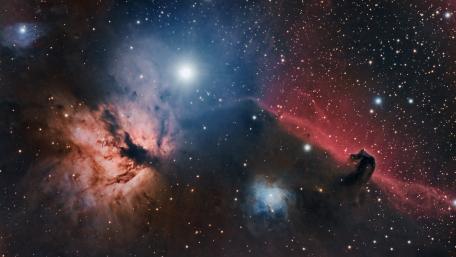 Cosmic Beauty of the Horsehead Nebula wallpaper